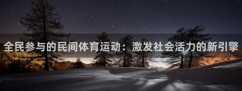 3377体育官网下载是干嘛的公司：全民参与的民间体育